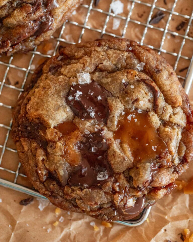 Brown Butter Toffee Chocolate Chip Cookies