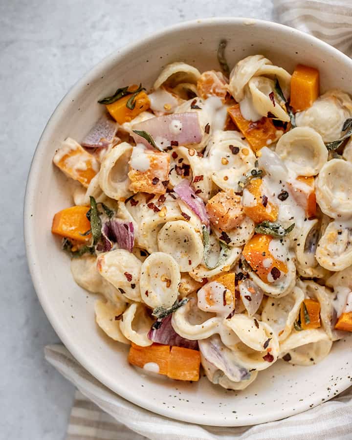 Creamy Butternut Squash Pasta