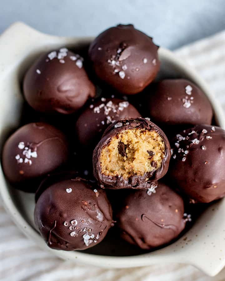 Chickpea Cookie Dough Bites