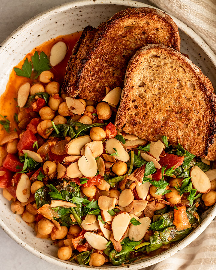 One Pot Chickpea Tomato Stew
