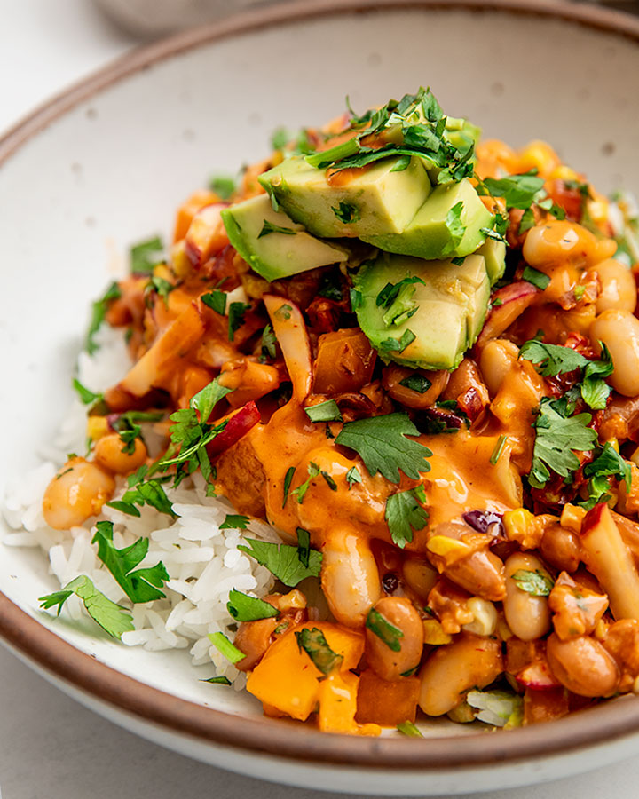Creamy Chipotle Bean Salad