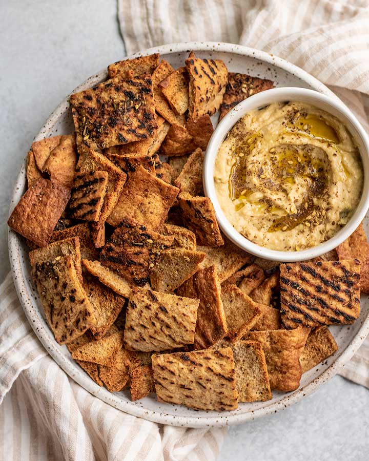 Crispy Baked Pita Chips