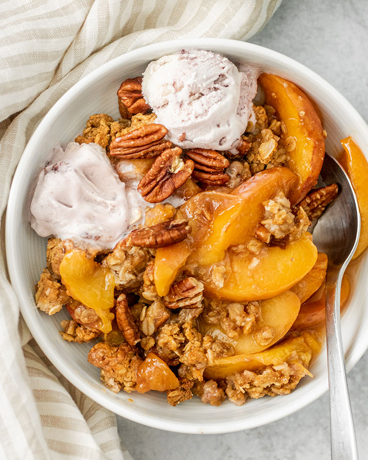 Easy Peach Crisp