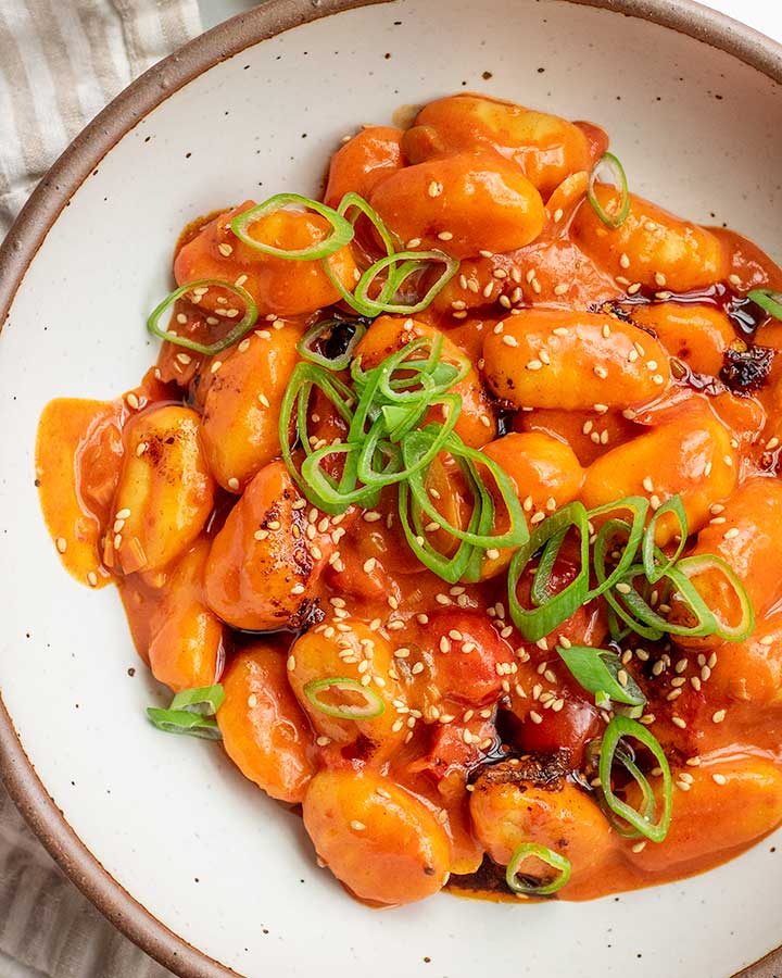Gochujang Gnocchi