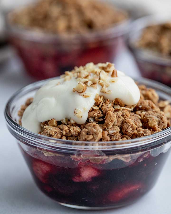 High Protein Breakfast Crumble