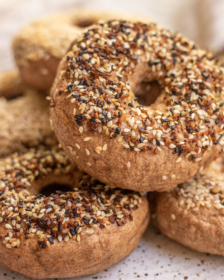 High Protein Bagels