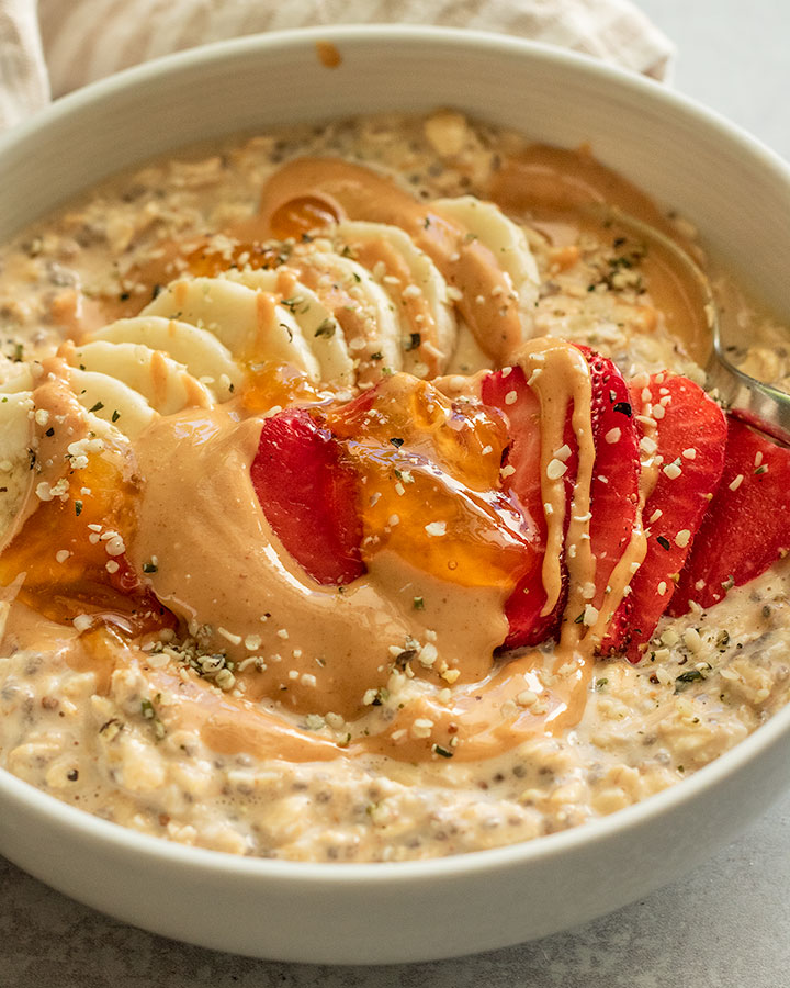PBJ Overnight Oats