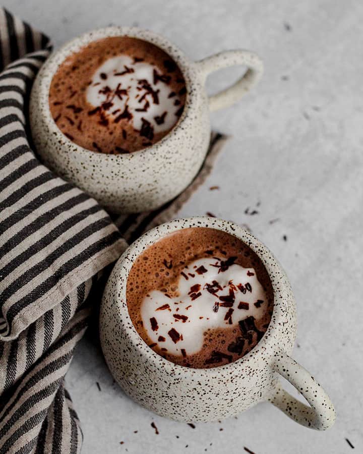 The Best Peppermint Hot Chocolate