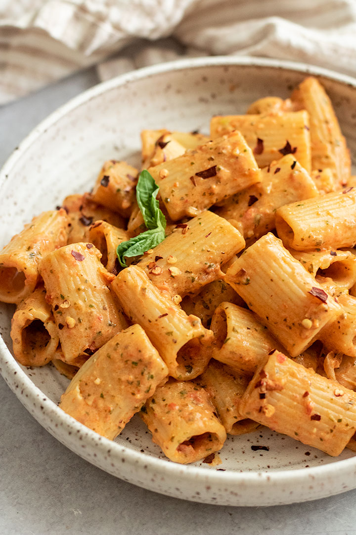 Creamy Red Pesto Pasta