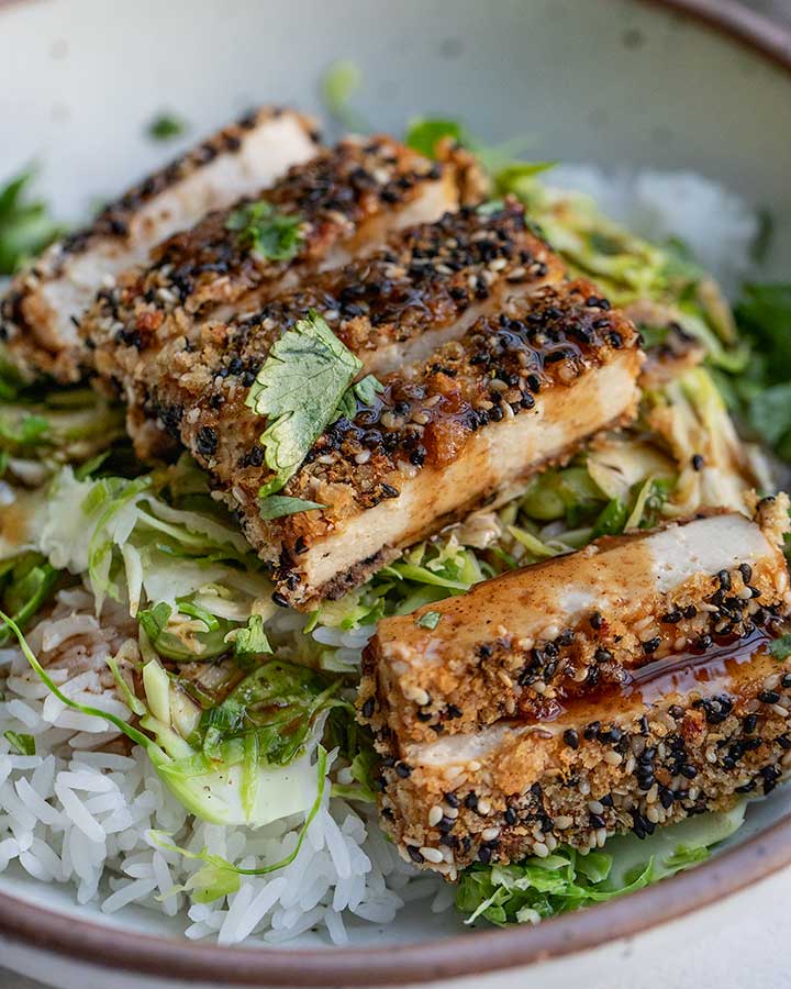 Sesame Crusted Tofu