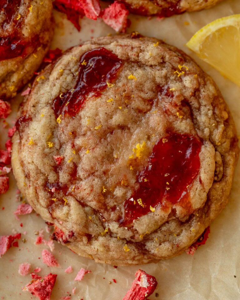 Strawberry Jam Cookies