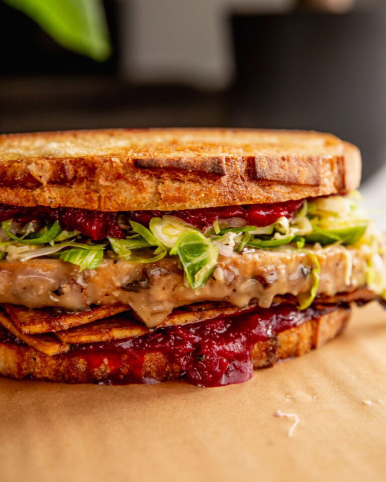 The Thanksgiving Leftovers Sandwich with the “Moist Maker”