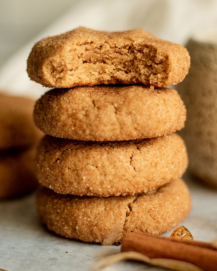 Vegan Snickerdoodle Cookies